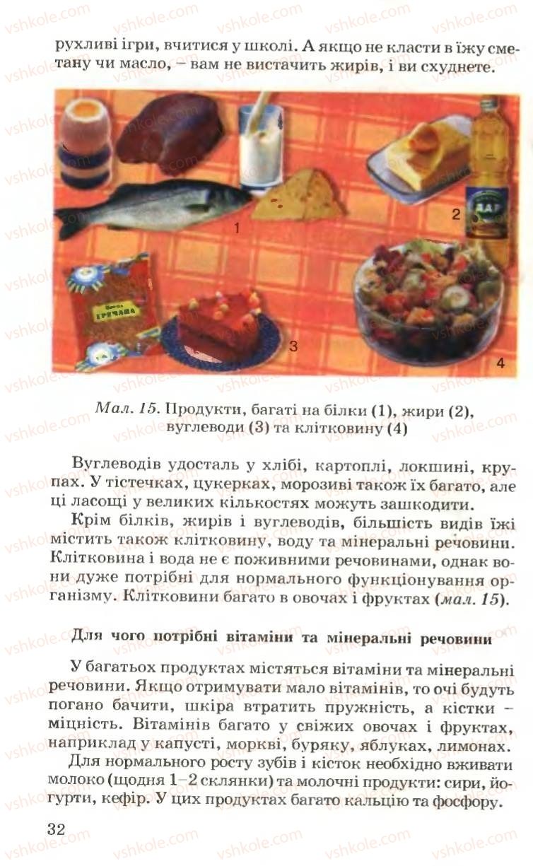 Страница 32 | Підручник Основи здоров'я 6 клас Н.М. Поліщук 2006