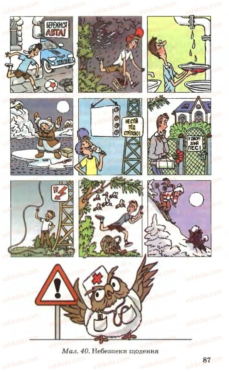 Страница 87 | Підручник Основи здоров'я 6 клас Н.М. Поліщук 2006