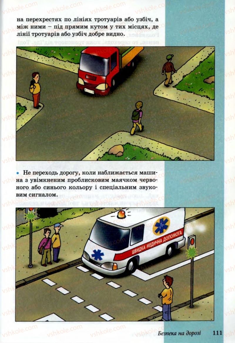 Страница 111 | Підручник Основи здоров'я 6 клас Т.Є. Бойченко, Н.С. Коваль, В.В. Дивак 2006
