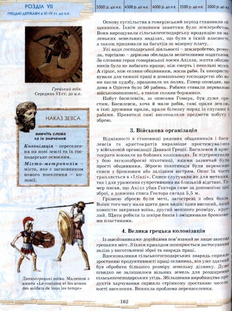 Страница 162 | Підручник Історія 6 клас О.І. Бонь, О.Л. Іваню 2005