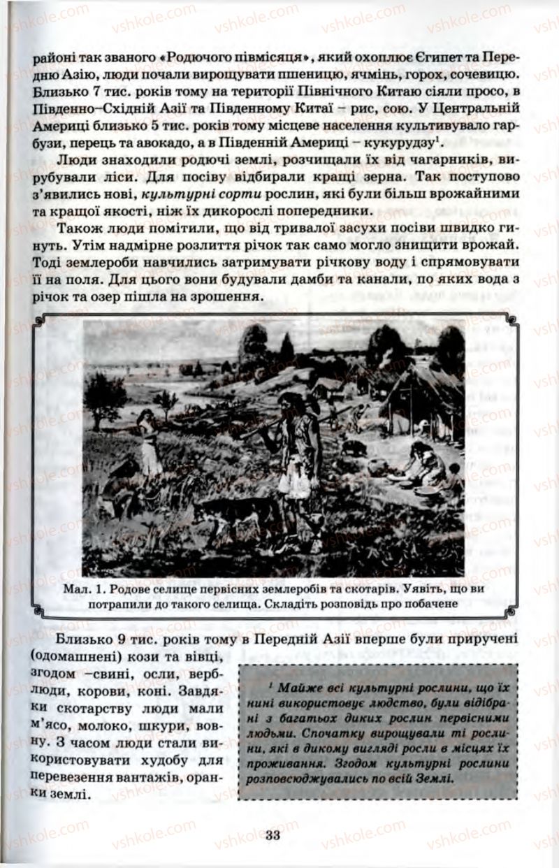 Страница 33 | Підручник Історія 6 клас П.В. Мороз 2007
