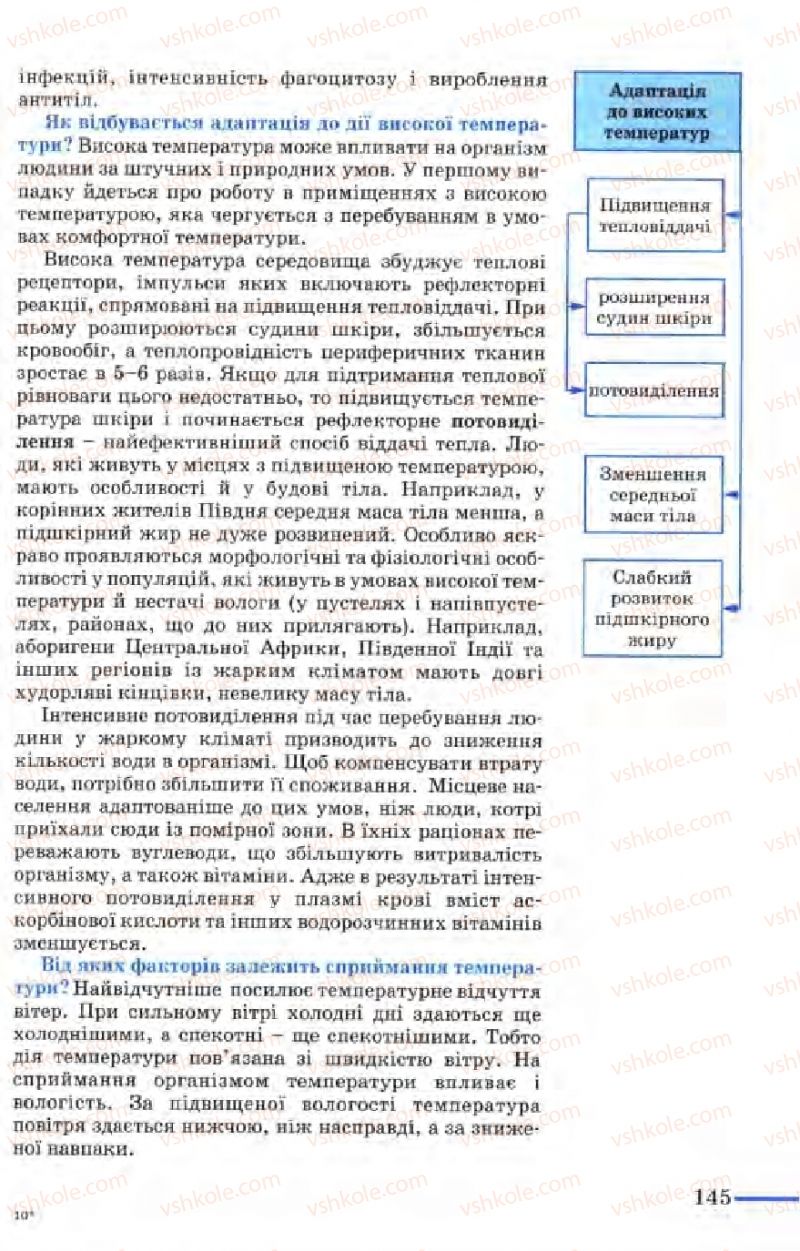 Страница 145 | Підручник Біологія 9 клас М.Н. Шабатура, Н.Ю. Матяш, В.О. Мотузний 2004