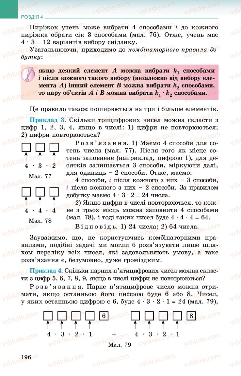 Страница 196 | Підручник Алгебра 9 клас О.С. Істер 2017