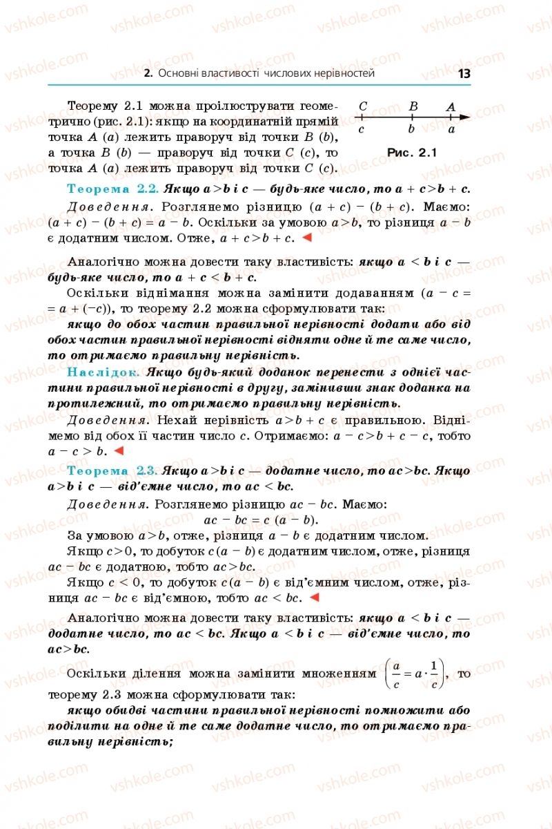 Страница 13 | Підручник Алгебра 9 клас А.Г. Мерзляк, В.Б. Полонський, М.С. Якір 2017