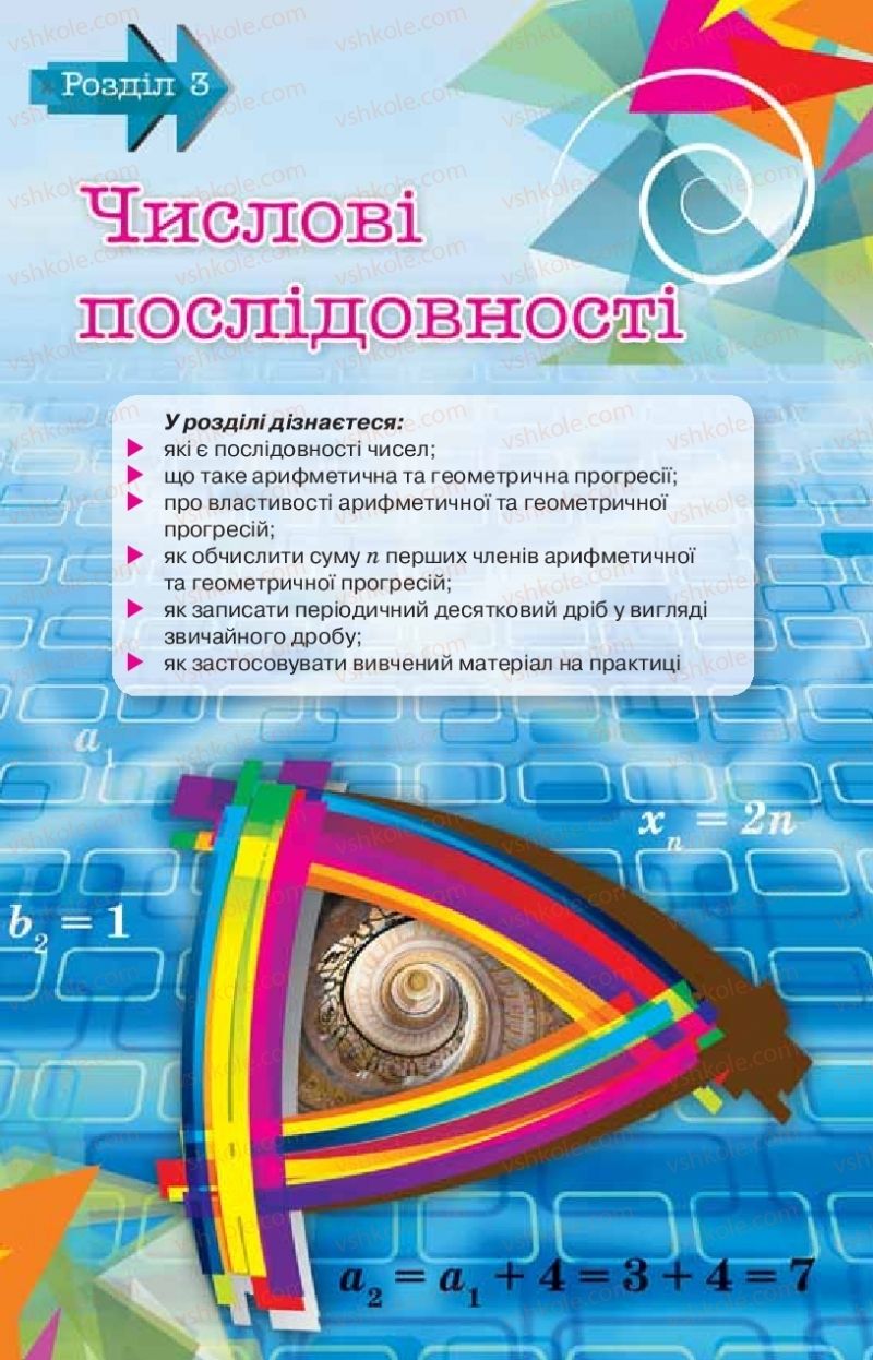 Страница 170 | Підручник Алгебра 9 клас Н.А. Тарасенкова, І.М. Богатирьова, О.М. Коломієць 2017