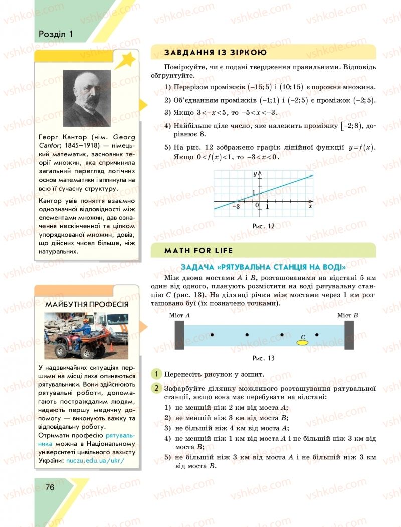 Страница 76 | Підручник Алгебра 9 клас Н.С. Прокопенко, Ю.О. Захарійченко, Н.Л. Кінащук 2017
