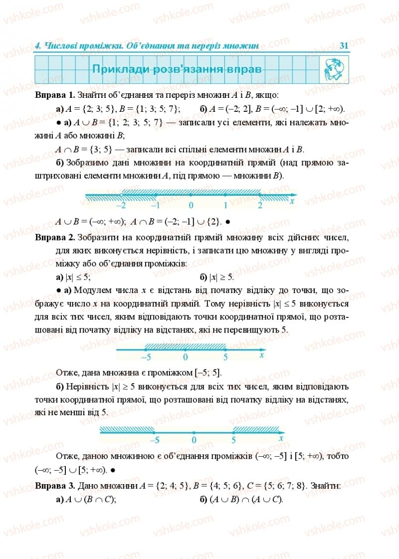 Страница 31 | Підручник Алгебра 9 клас В.Р. Кравчук, Г.М. Янченко, М.В. Підручна 2017
