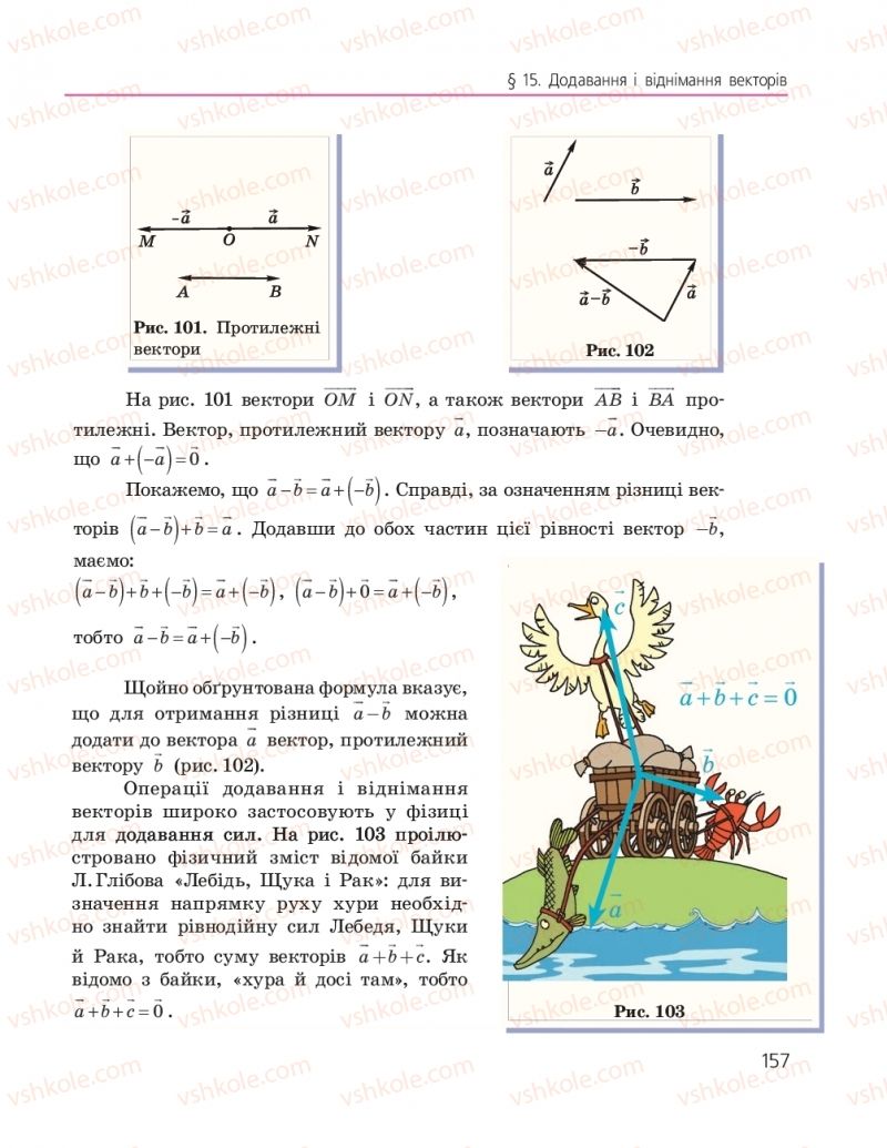 Страница 157 | Підручник Геометрія 9 клас А.П. Єршова, В.В. Голобородько, О.Ф. Крижановський, С.В. Єршов 2017