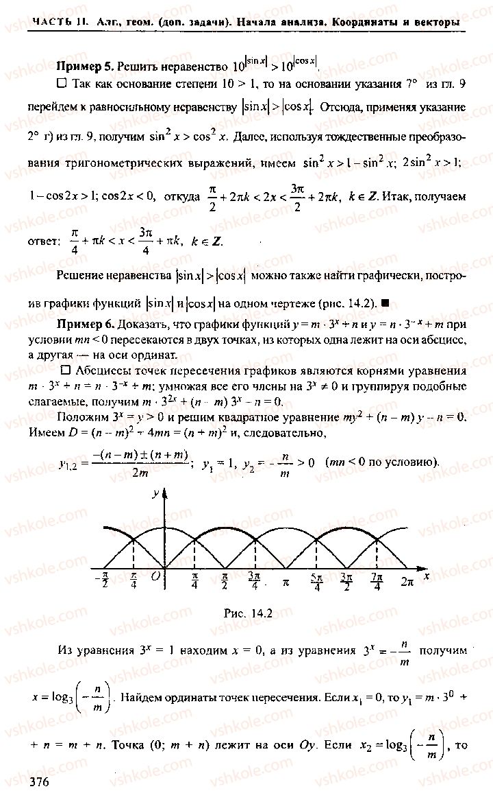 Страница 376 | Підручник Алгебра 11 клас М.И. Сканави 2013 Сборник задач