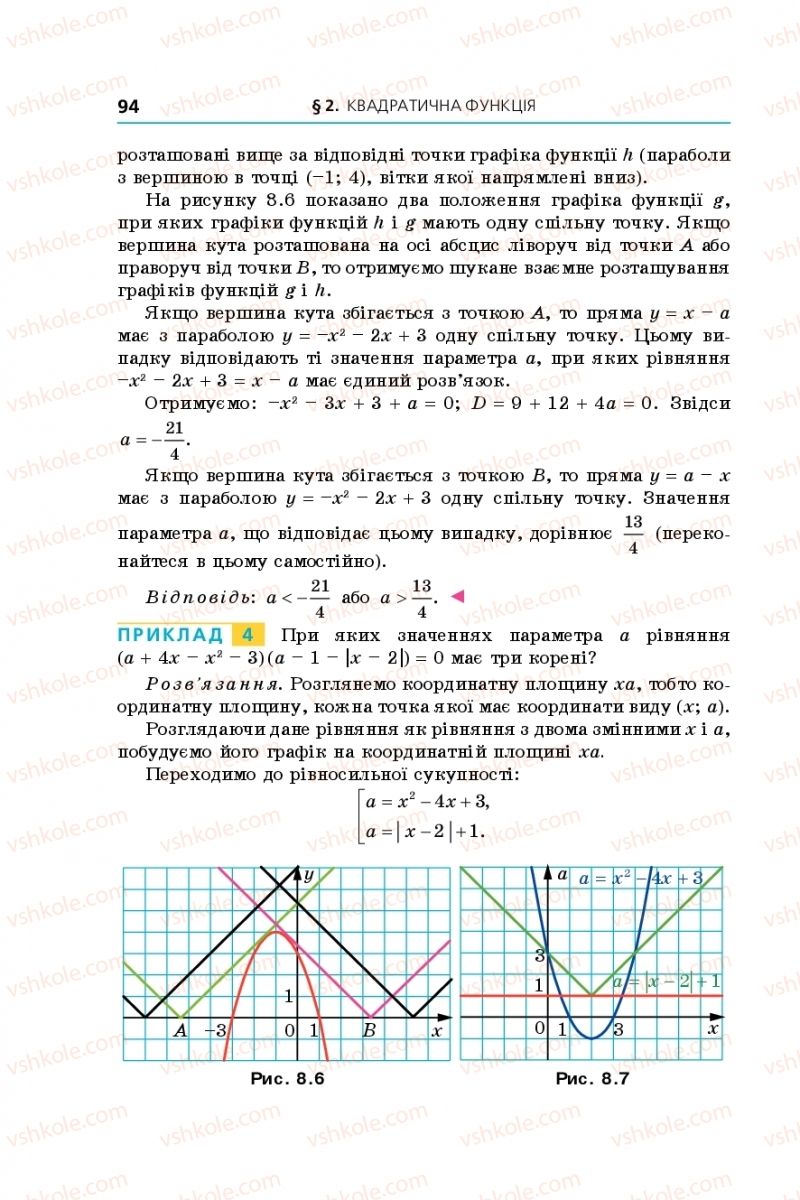 Страница 94 | Підручник Алгебра 9 клас А.Г. Мерзляк, В.Б. Полонський, М.С. Якір 2017 Поглиблене вивчення