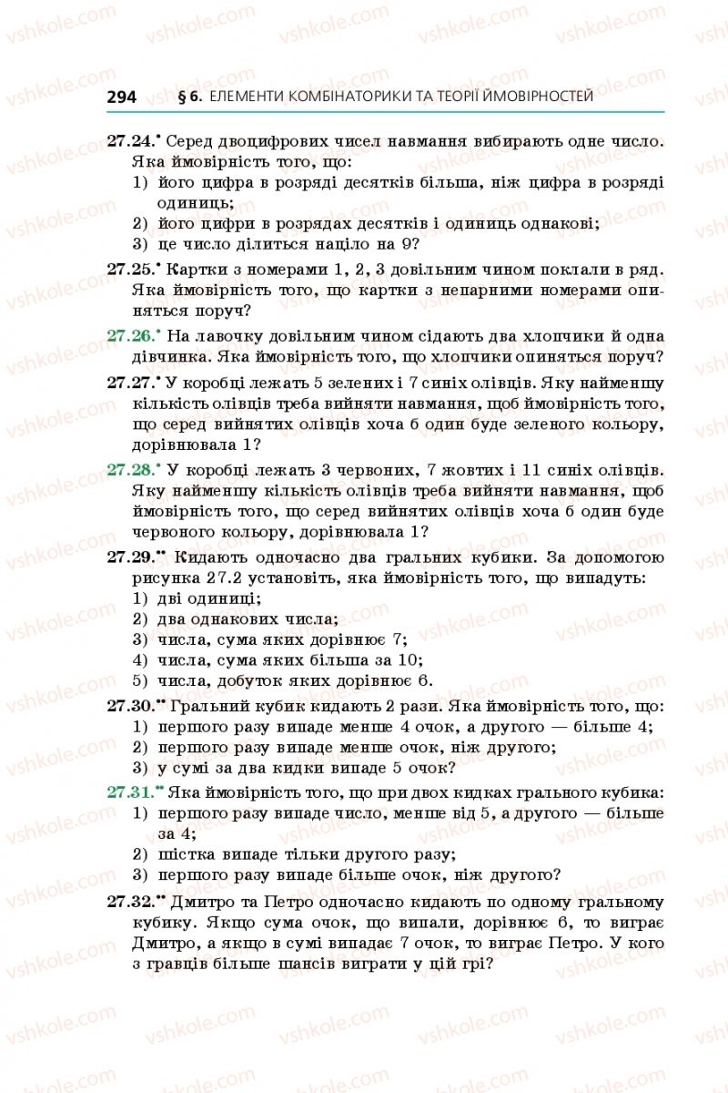 Страница 294 | Підручник Алгебра 9 клас А.Г. Мерзляк, В.Б. Полонський, М.С. Якір 2017 Поглиблене вивчення