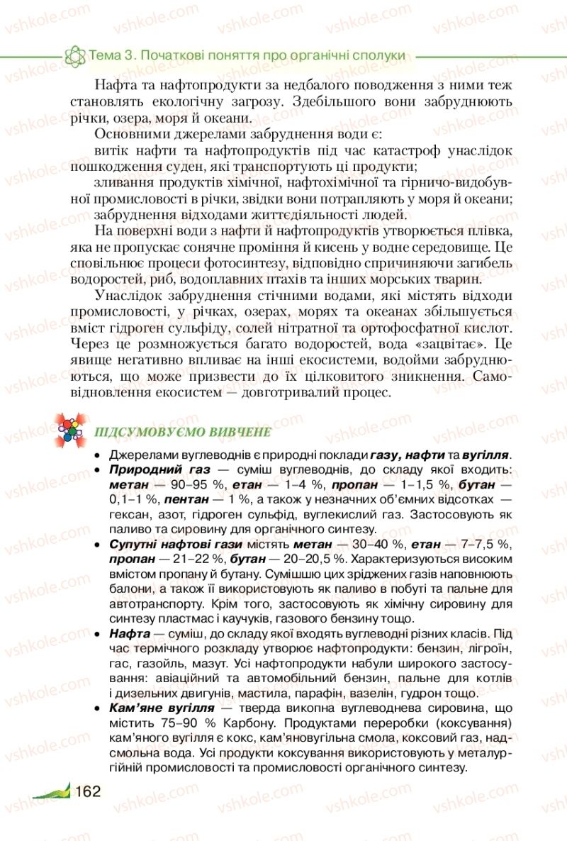 Страница 162 | Підручник Хімія 9 клас М.М. Савчин 2017