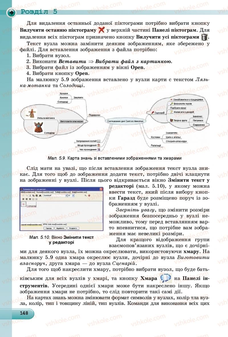 Страница 148 | Підручник Інформатика 9 клас Й.Я. Ривкінд, Т.І. Лисенко, Л.А. Чернікова, В.В. Шакотько 2017