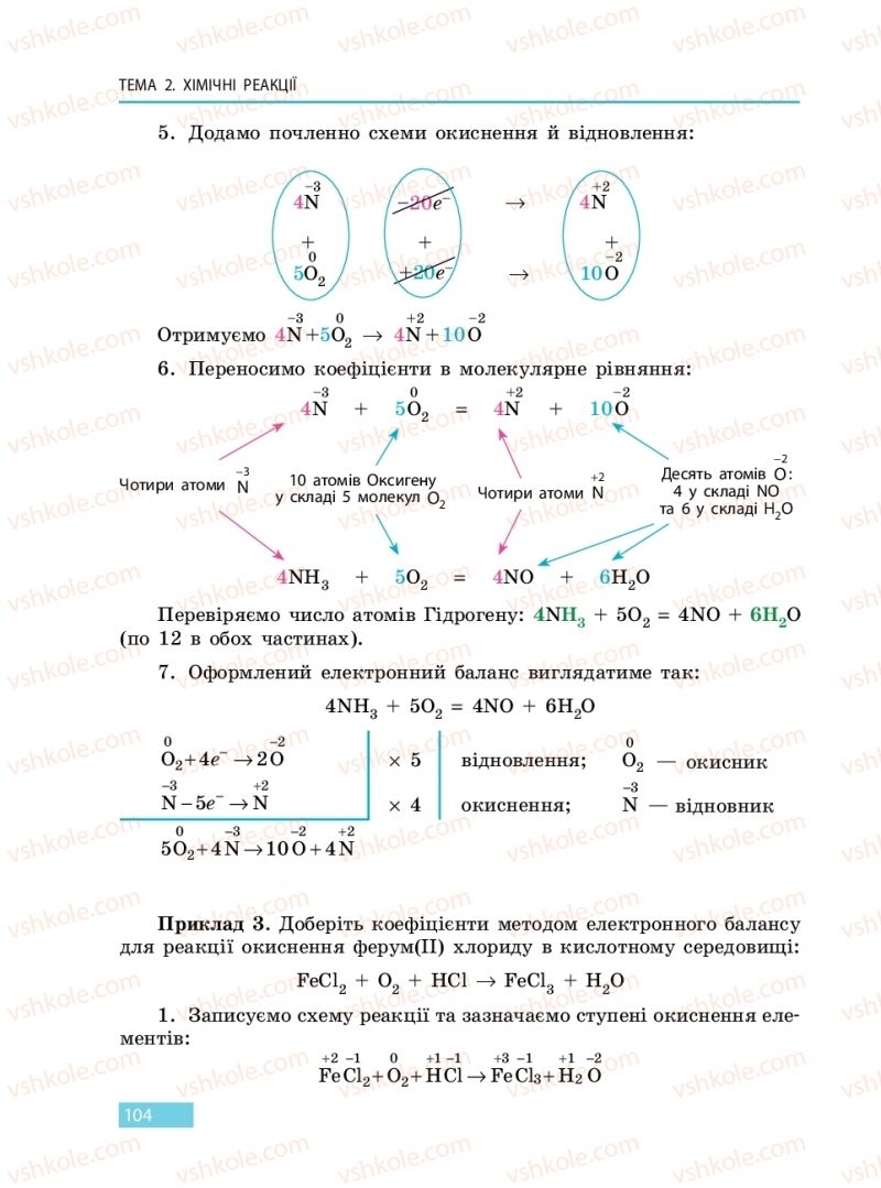 Страница 104 | Підручник Хімія 9 клас О.В. Григорович 2017