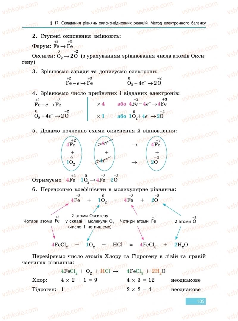 Страница 105 | Підручник Хімія 9 клас О.В. Григорович 2017