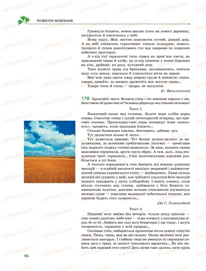 Страница 96 | Підручник Українська мова 9 клас О.В. Караман, О.М. Горошкіна 2017 Поглиблене вивчення