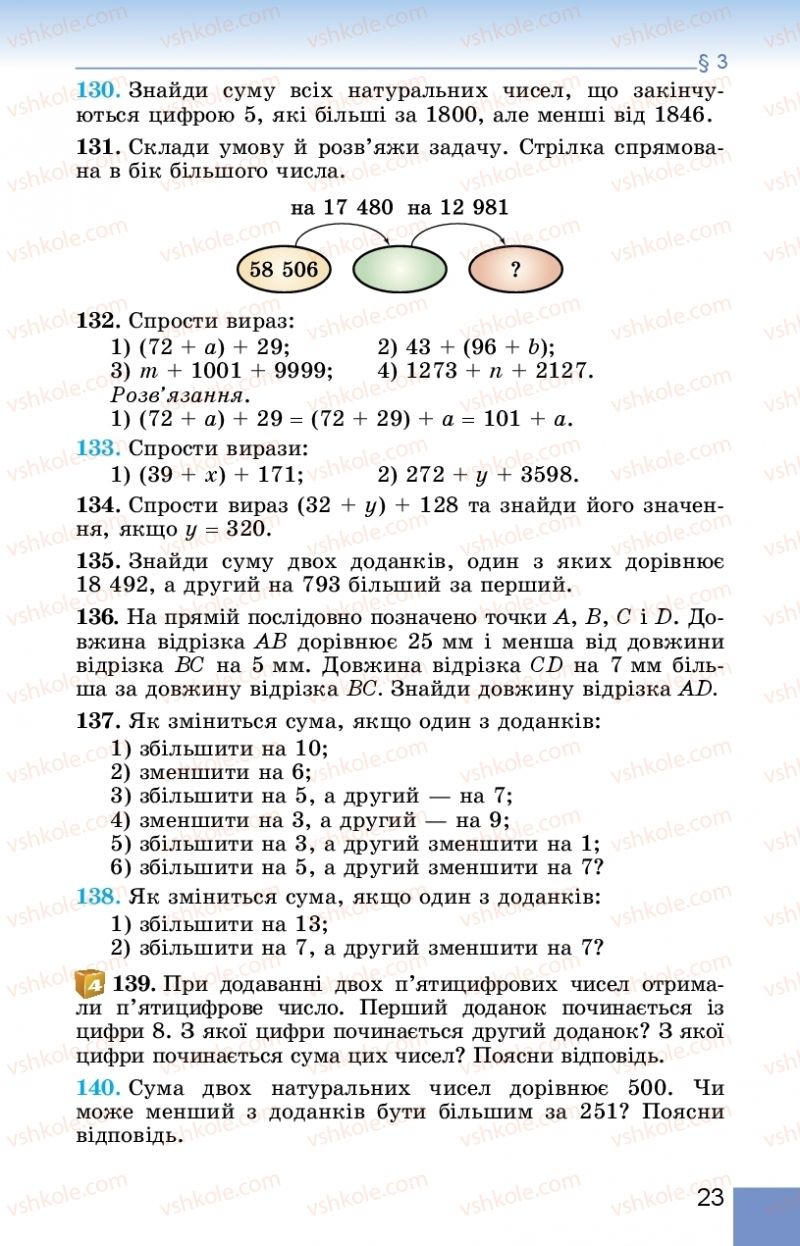 Страница 23 | Підручник Математика 5 клас О.С. Істер 2018