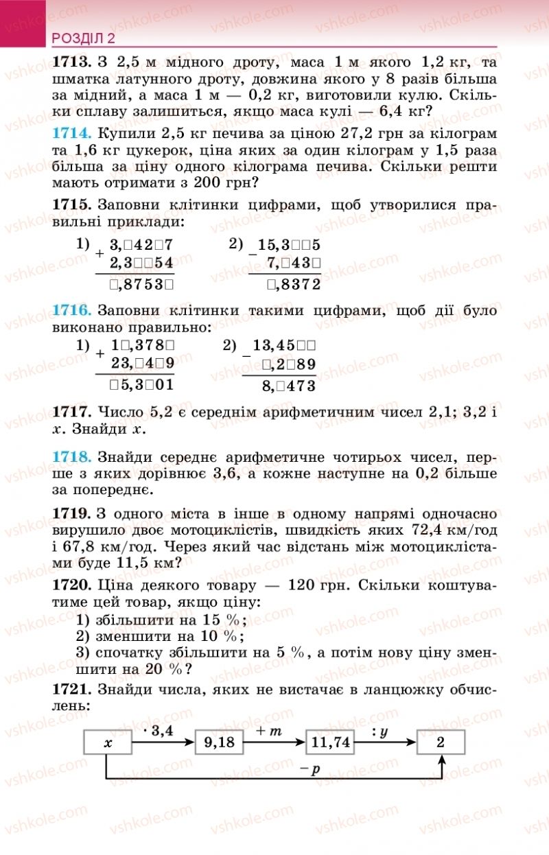 Страница 268 | Підручник Математика 5 клас О.С. Істер 2018