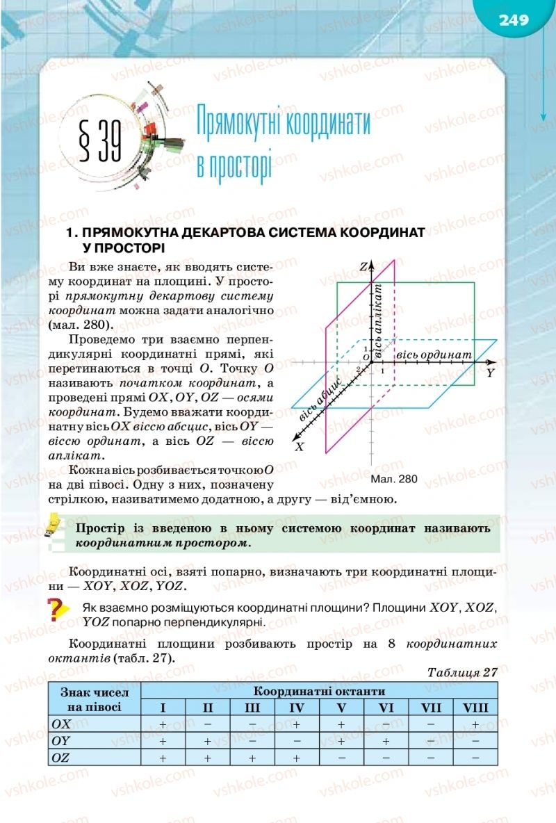 Страница 249 | Підручник Математика 10 клас М.І. Бурда, Т.В. Колесник, Ю.І. Мальований 2018