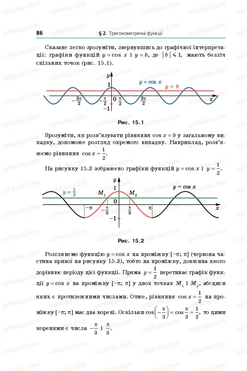 Страница 86 | Підручник Математика 10 клас А.Г. Мерзляк, Д.А. Номіровський, В.Б. Полонський, М.С. Якір 2018