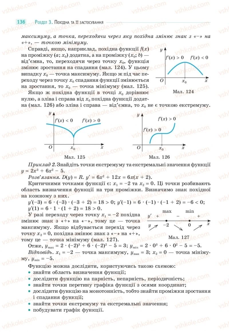 Страница 136 | Підручник Математика 10 клас Г.П. Бевз, В.Г. Бевз  2018 Рівень стандарту