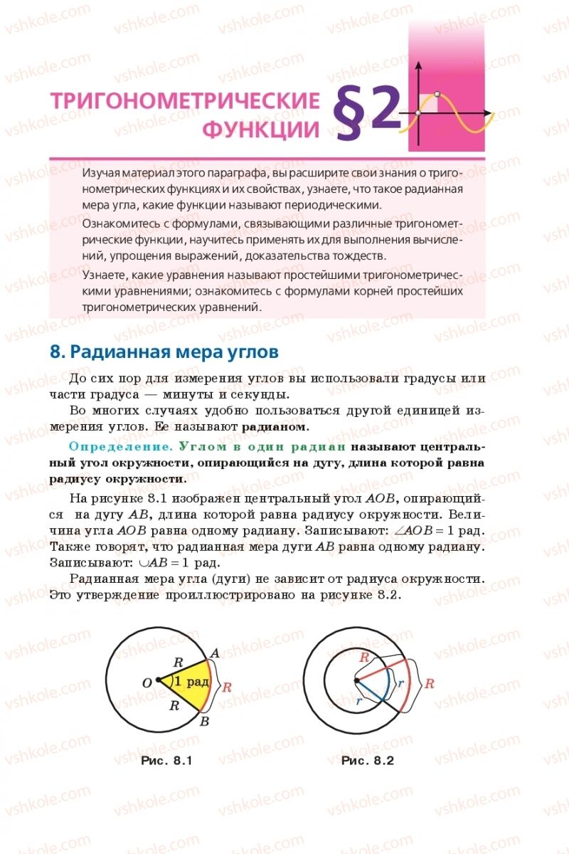 Страница 49 | Підручник Математика 10 клас А.Г. Мерзляк, Д.А. Номіровський, В.Б. Полонський, М. С. Якір 2018 На російській мові