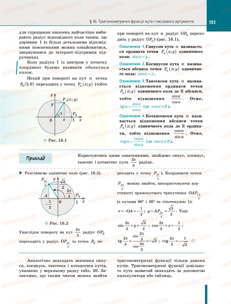 Страница 103 | Підручник Алгебра 10 клас Є.П. Нелін 2018 Профільний рівень