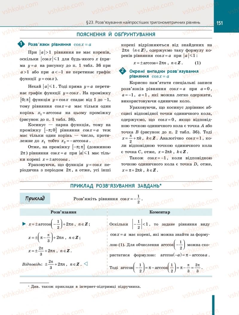 Страница 151 | Підручник Алгебра 10 клас Є.П. Нелін 2018 Профільний рівень
