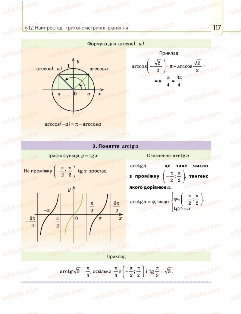 Страница 117 | Підручник Математика 10 клас Є.П. Нелін 2018 Рівень стандарту
