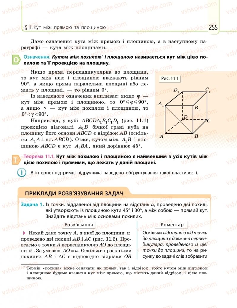 Страница 255 | Підручник Математика 10 клас Є.П. Нелін 2018 Рівень стандарту