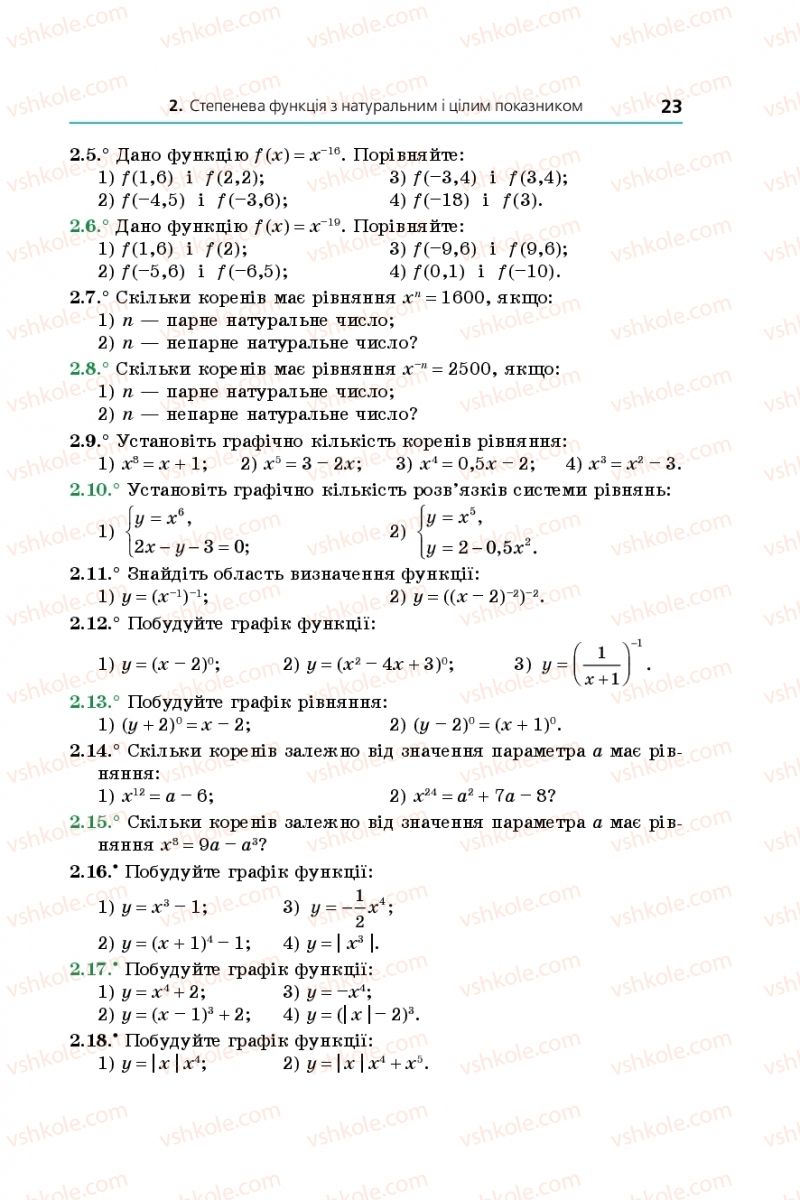 Страница 23 | Підручник Алгебра 10 клас А.Г. Мерзляк, Д.А. Номіровський, В.Б. Полонський, М.С. Якір 2018 Поглиблений рівень вивчення