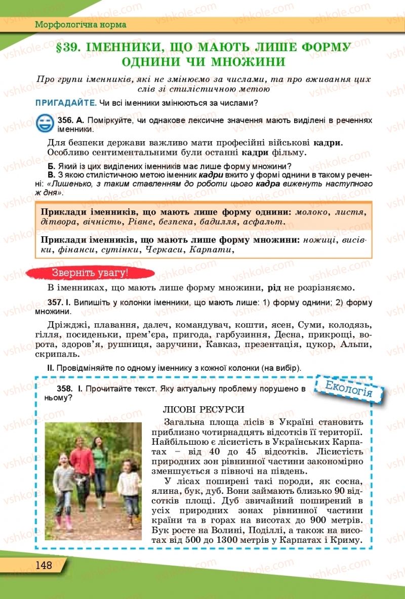 Страница 148 | Підручник Українська мова 10 клас О.В. Заболотний, В.В. Заболотний 2018 Рівень стандарту