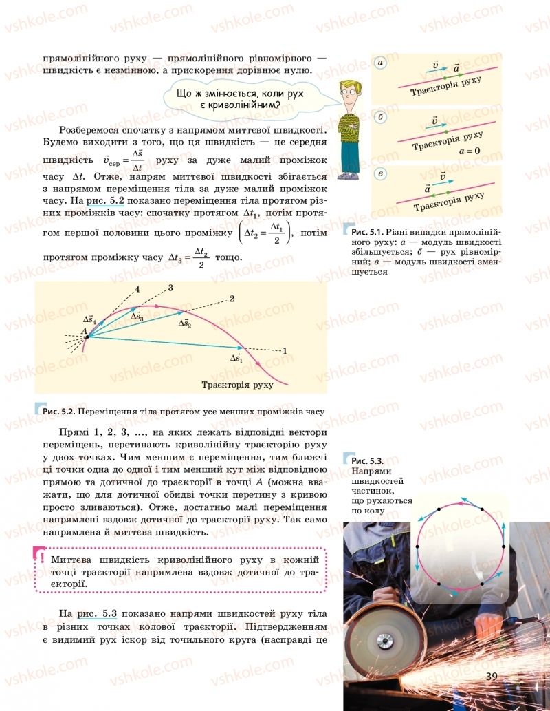 Страница 39 | Підручник Фізика 10 клас  І.М. Гельфгат 2018