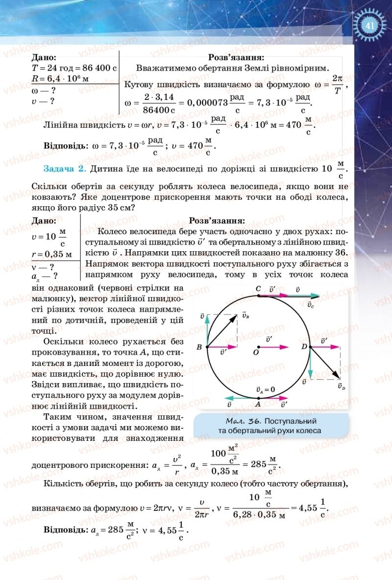 Страница 41 | Підручник Фізика 10 клас Т.М. Засєкіна, Д.О. Засєкін 2018 Рівень стандарту