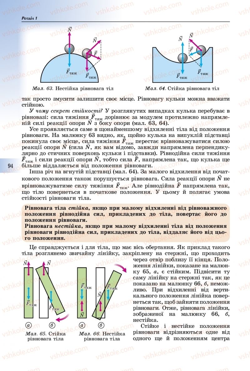 Страница 94 | Підручник Фізика 10 клас В.Д. Сиротюк 2018