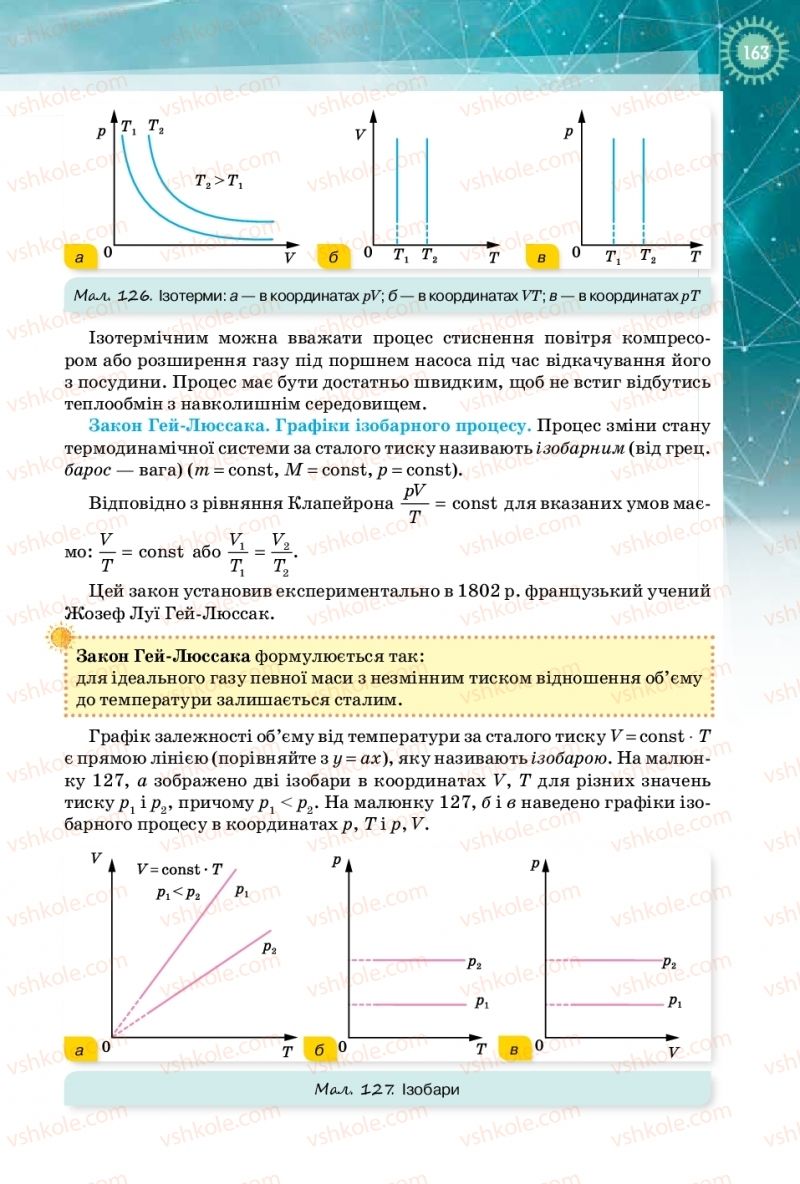 Страница 163 | Підручник Фізика 10 клас Т.М. Засєкіна, Д.О. Засєкін 2018