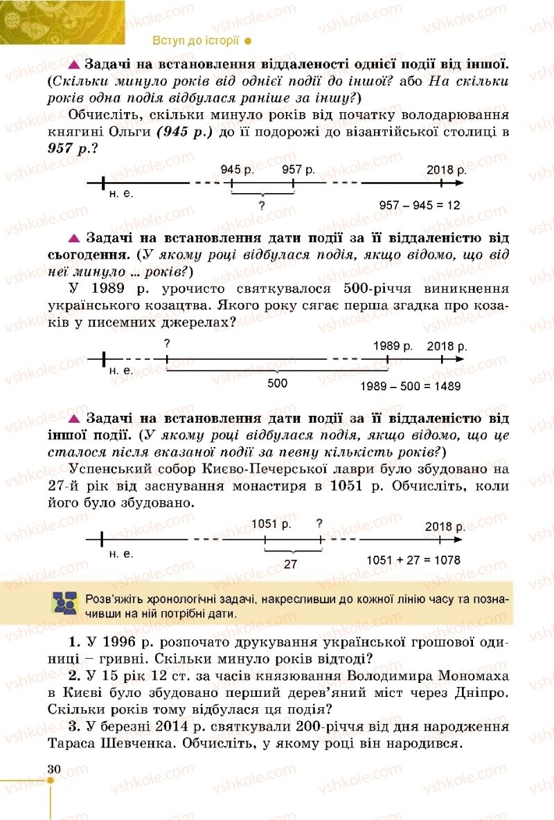 Страница 30 | Підручник Історія України 5 клас В.С. Власов 2018